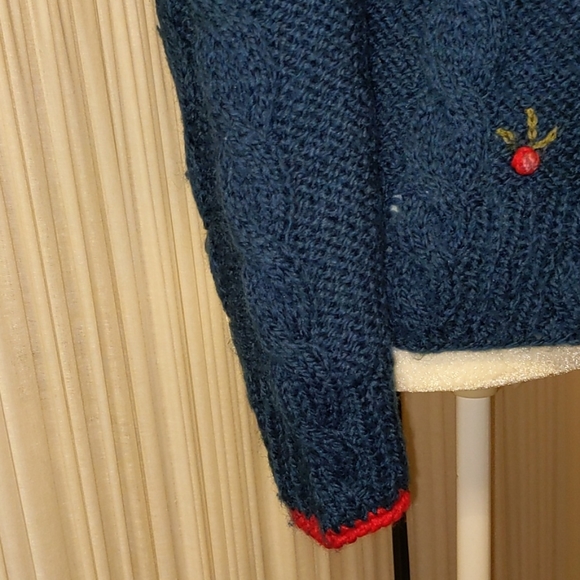 🇨🇦 1980 - 100% Wool Sweater Made In Italy - Picture 5 of 5